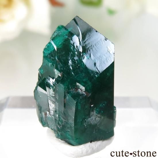 コンゴ共和国 Mindouli産 ダイオプテーズの原石 No.15 - cute stone -