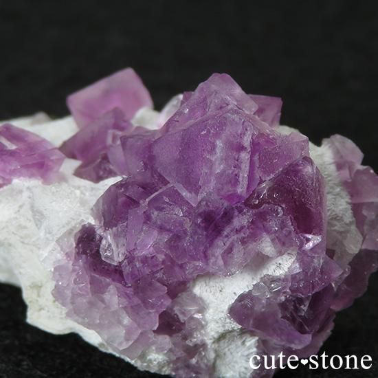 パープル ブルーフローライト 浙江省産 蛍石 原石 鉱物標本 天然石