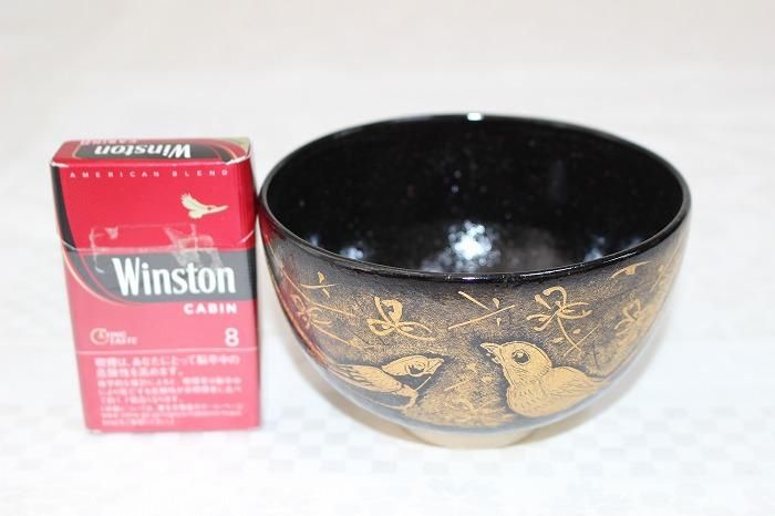 1501 九谷焼 錦絵文 蒸茶碗 10客 1501 九谷焼 錦絵文 蒸茶碗 10客