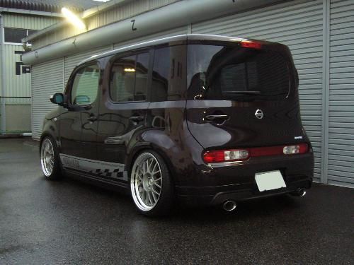 日産 キューブ（Z12）FF車用｜リアキャンバープレート 5度 - AERO OVER