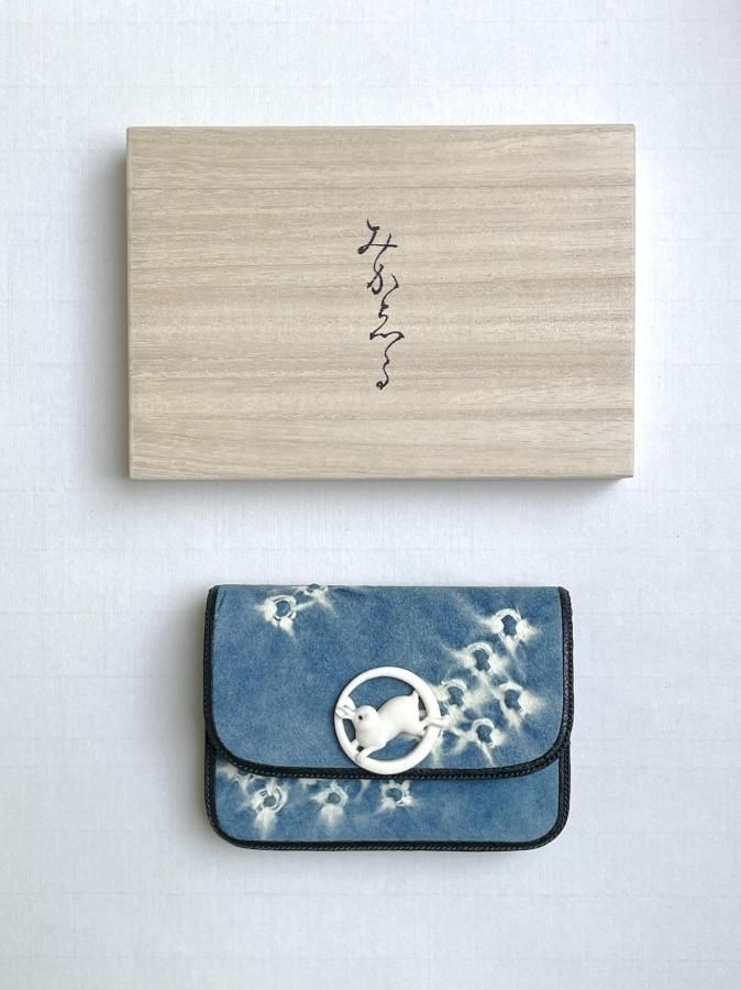 TOUBOKKA名刺入れ 〈 月うさぎ「みかえる」 〉｜和雑貨 翠