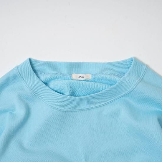 awasa アワサ 「スーピマエイジングコットン クルーネック スウェット