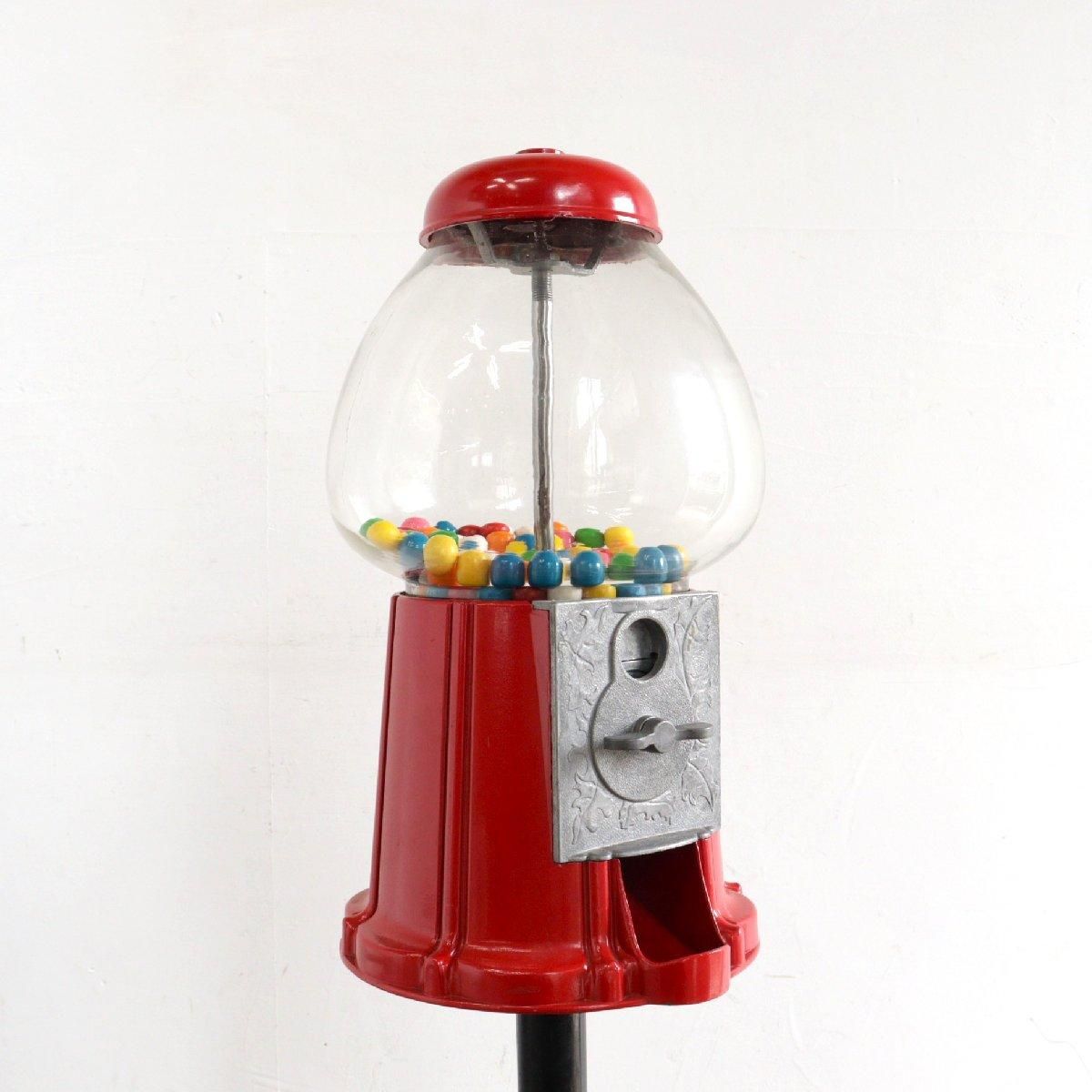 ヴィンテージ ガムボールマシン アメリカ 5￠コイン ディスプレイ小物