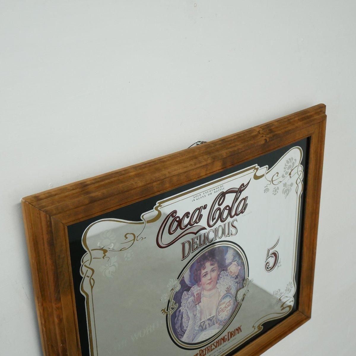 Coca-Cola ヴィンテージ パブミラー -通販-ローズボールアンティークス