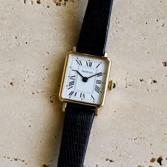ティファニー ｜TIFFANY & Co.｜レクタンギュラー｜クォーツ・1980年代