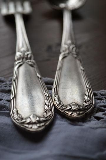 SFAM製シルバースプーンとフォークのセット【パディントン】｜ブロカント