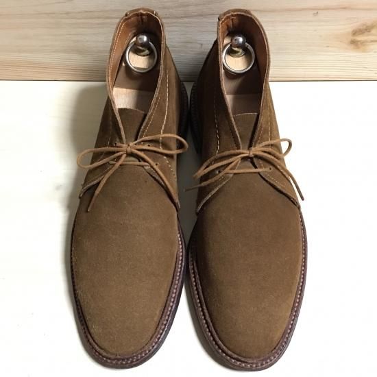 極美品” ALDEN（オールデン）× UNITED ARROWS別注 Suede Chukka Boots