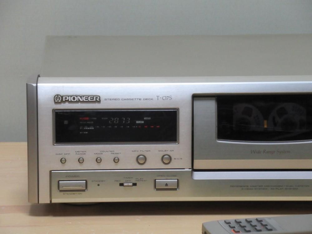 中古】 PIONEER カセットデッキ T-07S 【送料無料】 - 中古 カセット