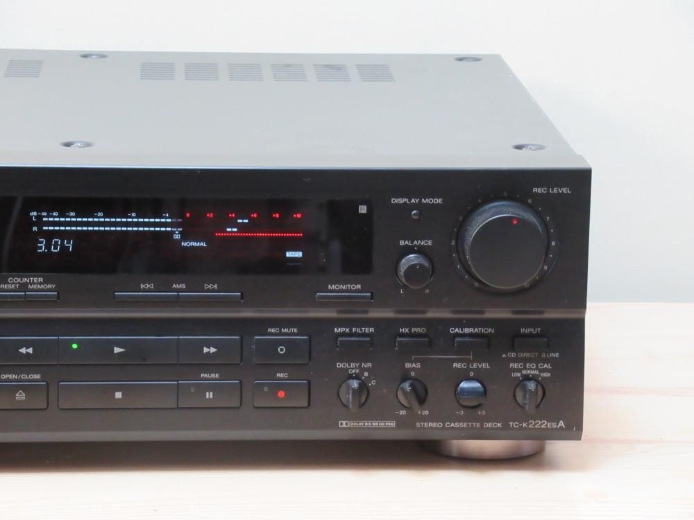 中古】 SONY カセットデッキ TC-K222ESA 【送料無料】 - 中古 カセット