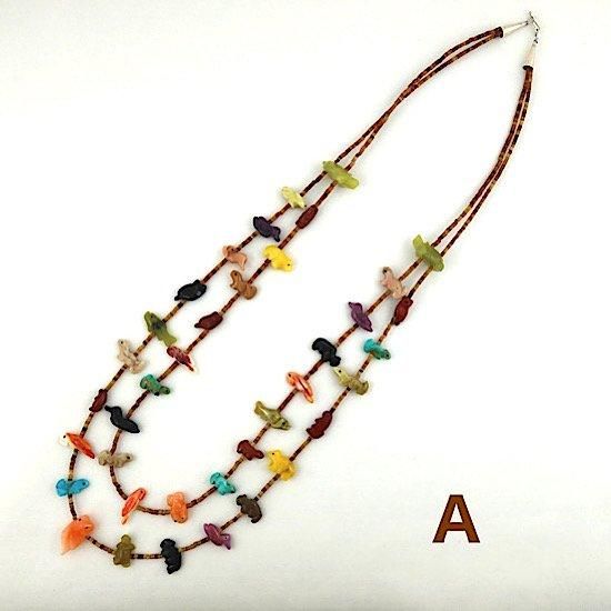 76cm】2連フェティッシュネックレス マルチカラー By Neil Thomas