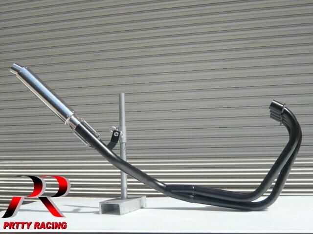 ZRX400/2 ～97 4-1管 ALサイレンサー 50.8π 黒 マフラー