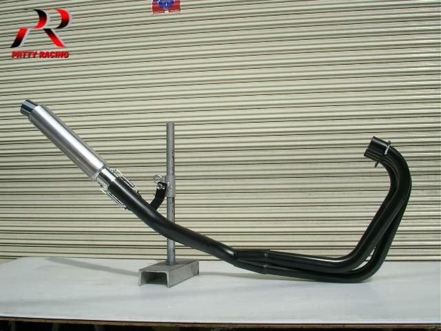 GSX400 インパルス GK79A 4-1管 SUSサイレンサー 50.8π 黒 マフラー