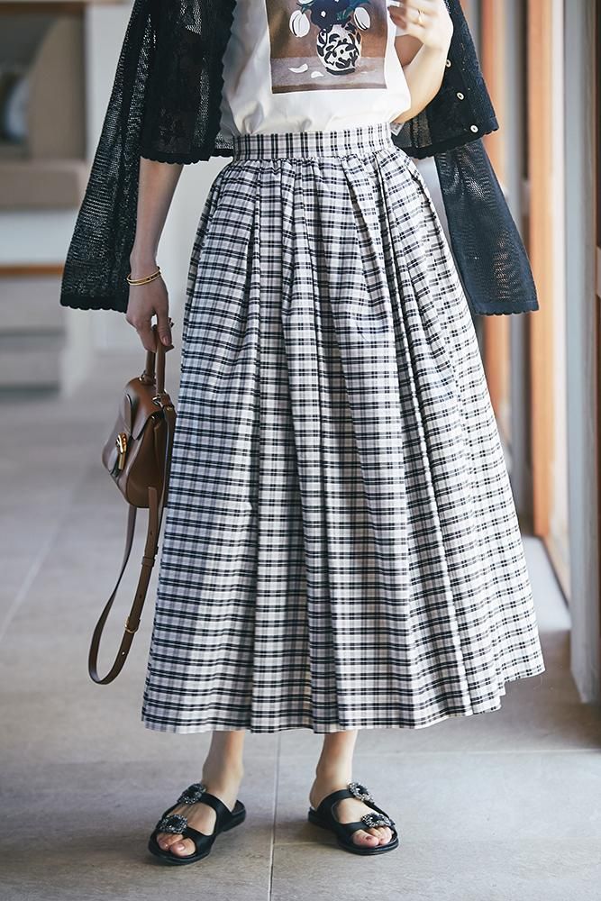 30％off】オックススカート(チェック) - seventen