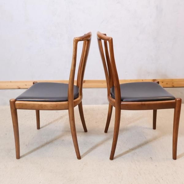 KAGURA(家具蔵)のチェリー材 ハイデル ダイニングチェア 2脚セット