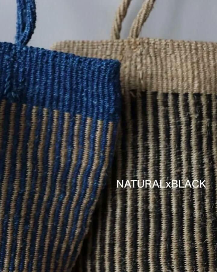 soil（ソイル）STRIPE SISAL BAG