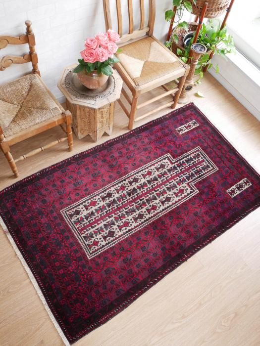 トルクメン絨毯トルクメンラグバルーチ絨毯バルーチラグペルシャ絨毯