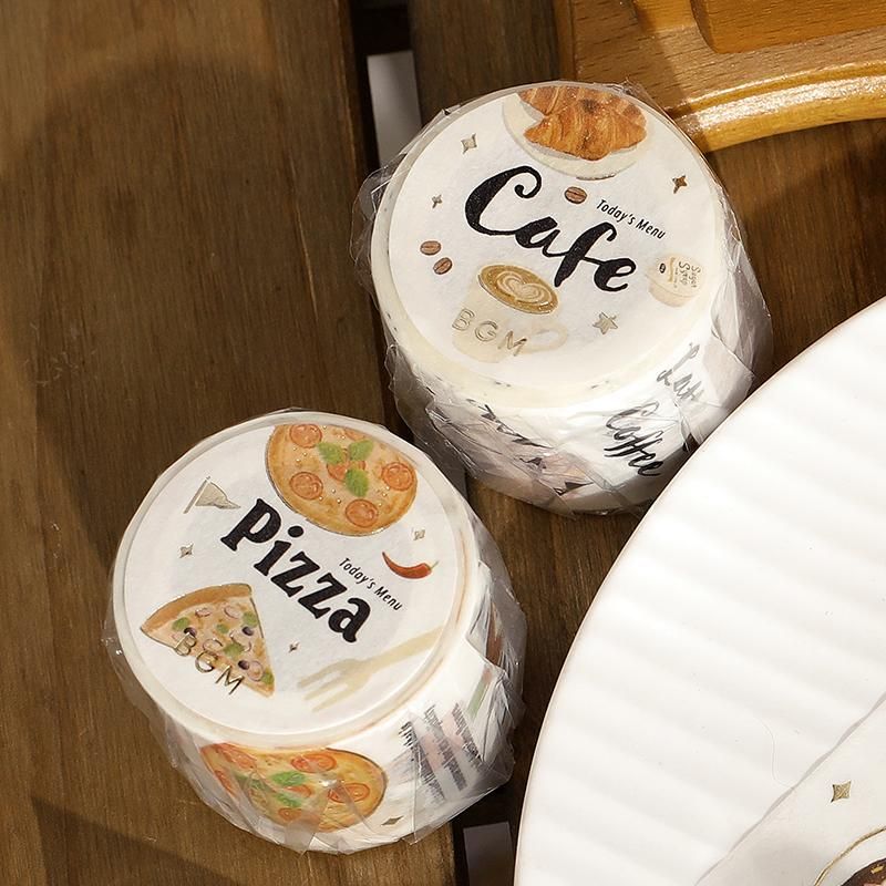 マスキングテープ【今日のメニュー・ピザ屋】30mm＊5m - BGM ONLINE SHOP