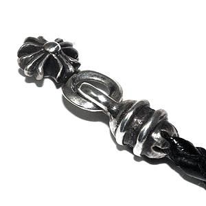 クロムハーツ（Chrome Hearts）フォンストラップ タイニー レザー