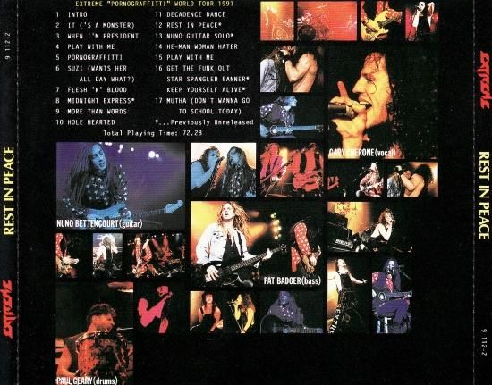 EXTREME / REST IN PEACE (1CDR) - STRANGELOVE RECORDS