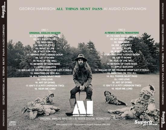 GEORGE HARRISON / ALL THINGS MUST PASS : AI - AUDIO COMPANION (2CD)