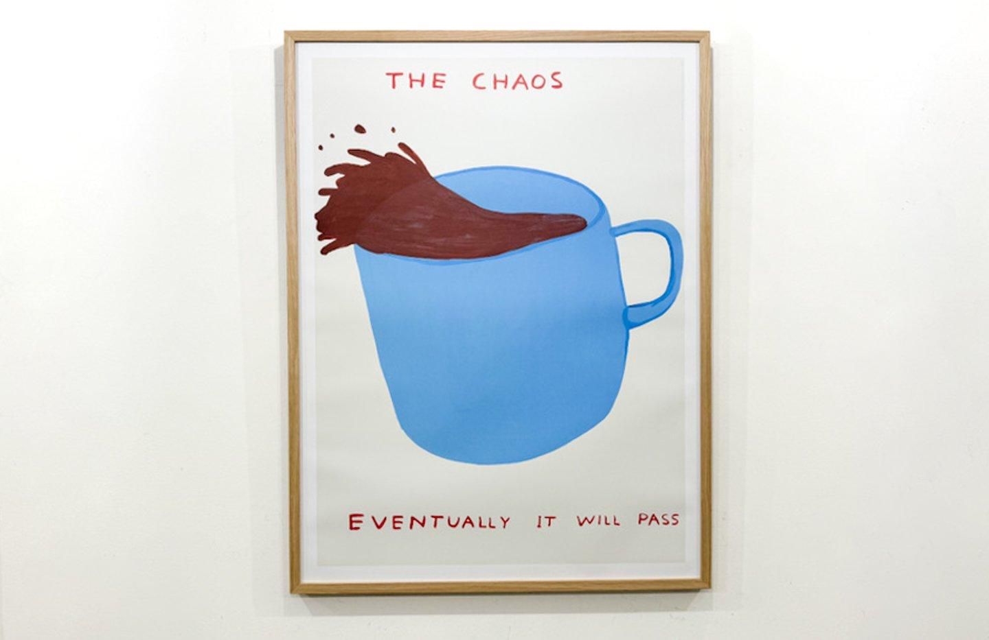 David Shrigley / THE CHAOS - イラスト ポスター