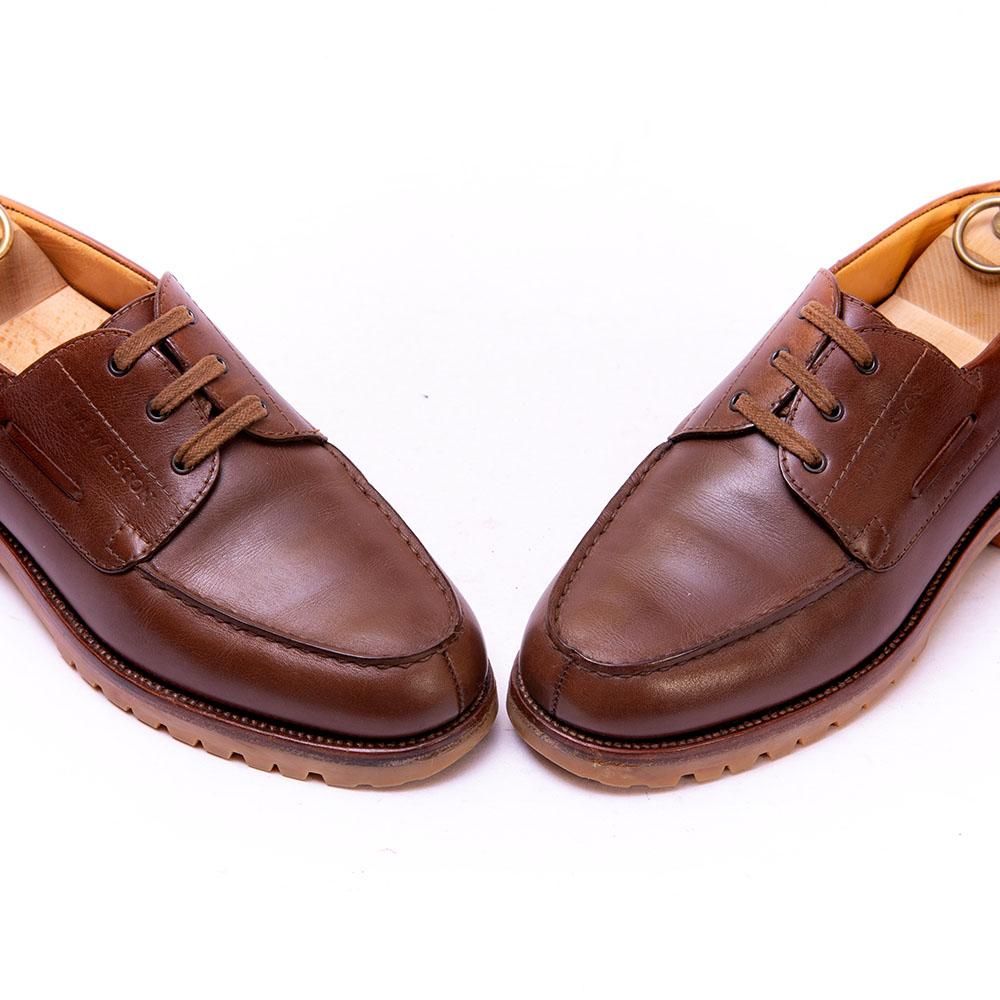 ジェイエムウエストン 690 YACHT(ヨット)デッキシューズ タン ロシアン