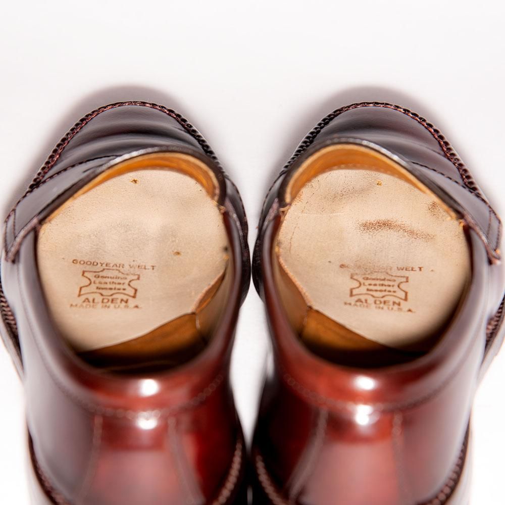 オールデン 9916 コインローファー コードバン バーガンディ サイズ6.5