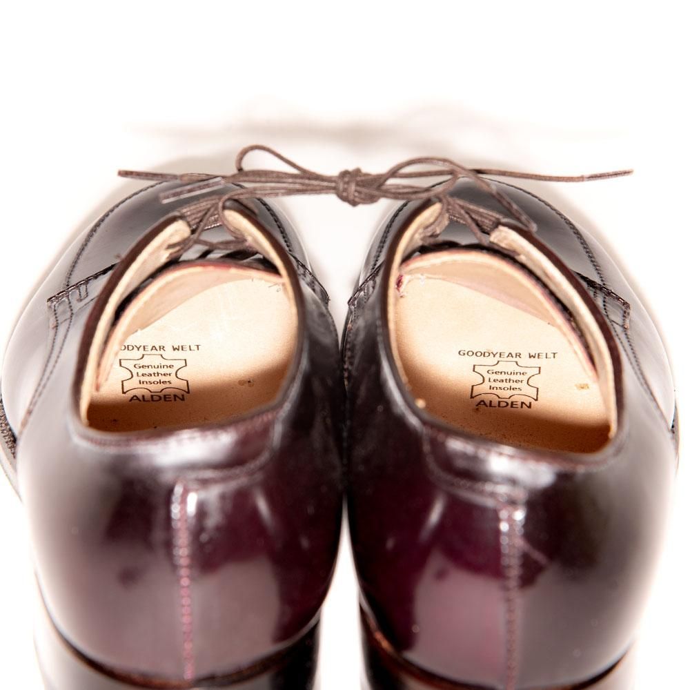 オールデン 54321 Vチップ コードバン バーガンディ モディファイド