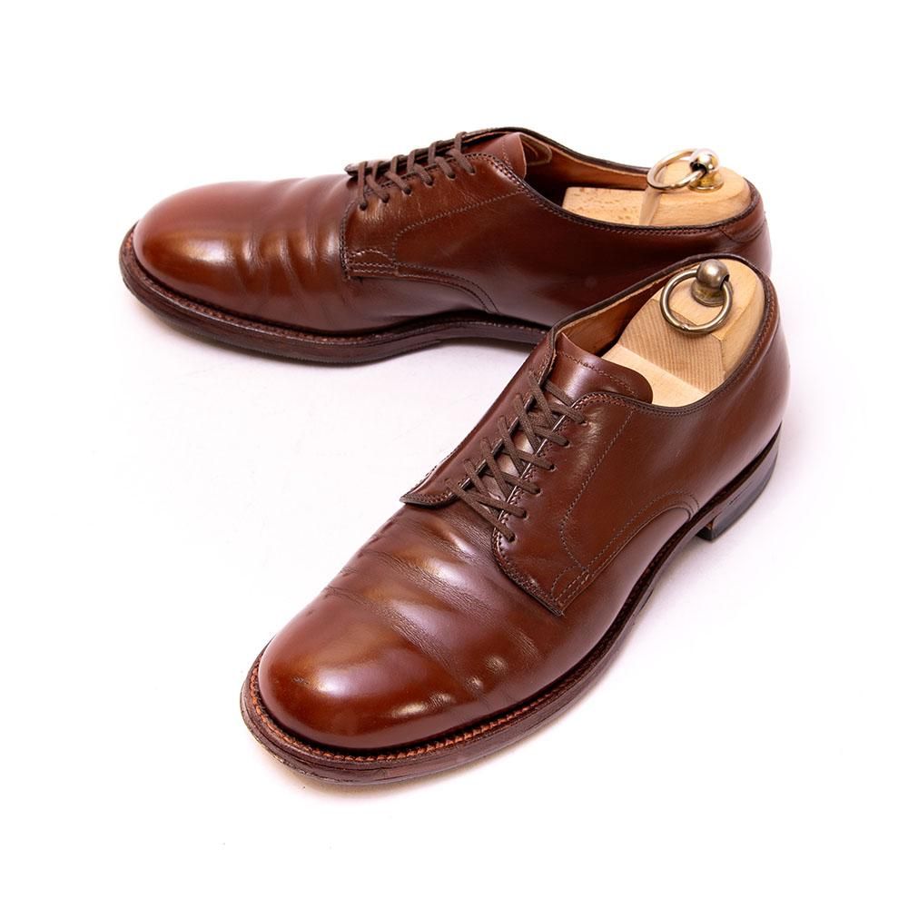 オールデン 53713 プレーントゥ ハンターブラウン ミリタリーラスト