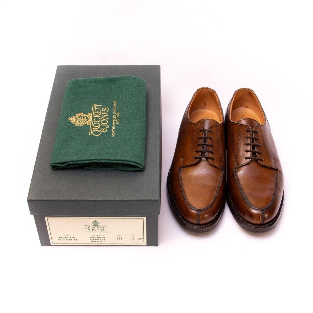 クロケット＆ジョーンズ MORETON(モールトン) Uチップ ダークブラウン