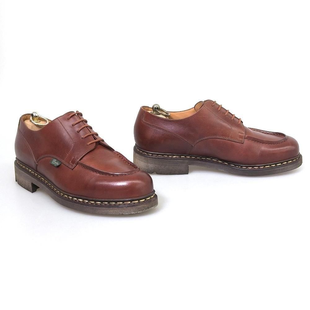 パラブーツ CHAMBORD(シャンボード)Uチップ マロン リスレザー サイズ7