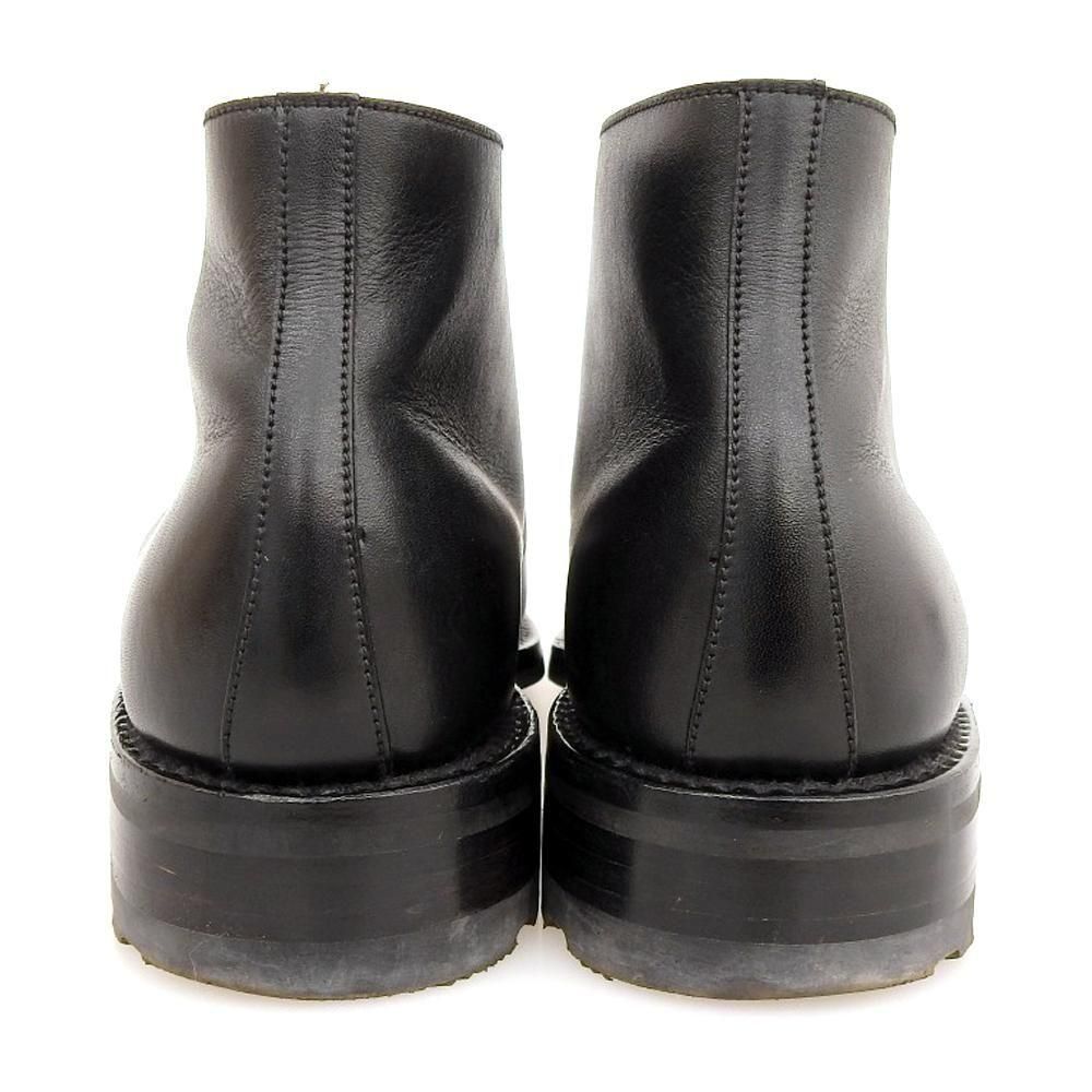 ジェイエムウエストン 539 チャッカブーツ ブラック ロシアンカーフ