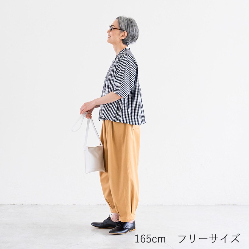 ホームソーイング型紙シリーズ】No.026_タック入りサーカスパンツ