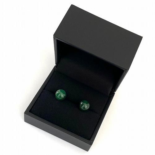 専用】糸魚川翡翠 ヨシオ沢 ニノ型、ティアドロップピアス 14kgf（1