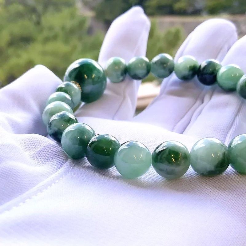糸魚川翡翠 ブレスレット 10mm玉 】 | めのうの店川島【公式通販】創業