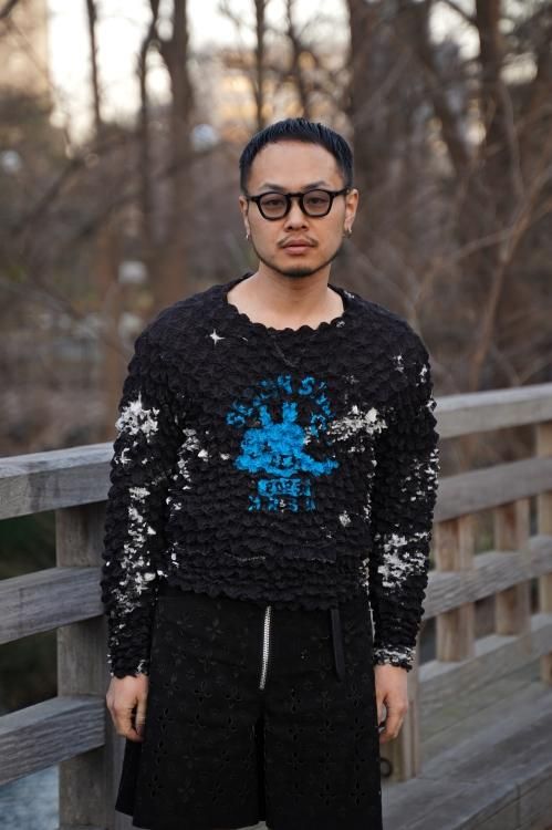 MASU（エムエーエスユー） [23SS] “ POPCORN SWEATSHIRT” -BLACK- SOBO