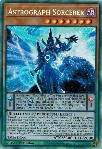 アストログラフ・マジシャン/Astrograph Sorcerer【コレクターズレア
