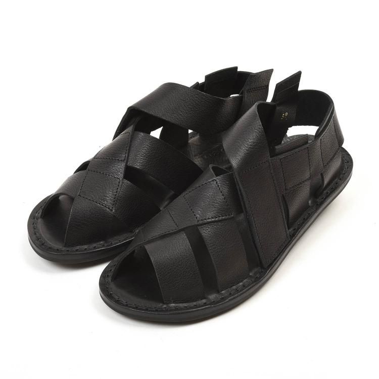 開放的なストラップサンダル】 トリッペン NETWORK waw Black