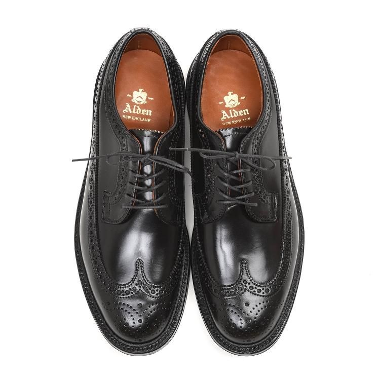 オールデン 9751 LONG WING バリー コードバン ブラック-ナトリヤ