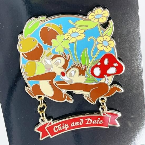 ディズニー チップとデール コレクション ピンバッジ Disney