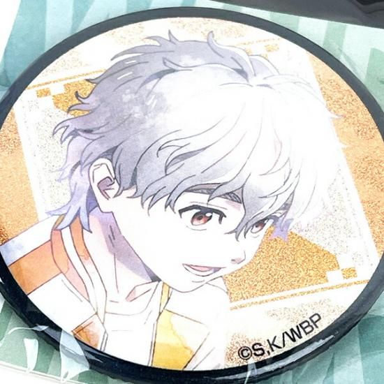 WIND BREAKER ウィンドブレーカー グリッター缶バッジ 兎耳山丁子