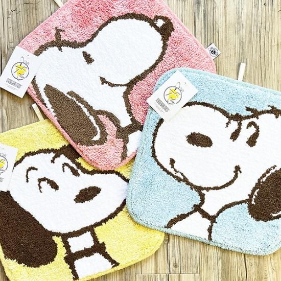 スヌーピー マルチマット ブルー PEANUTS 75th SNOOPY
