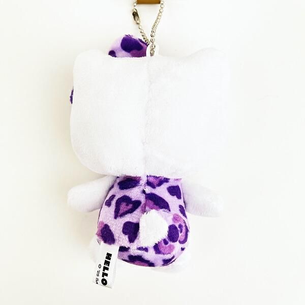 サンリオ ハローキティ ヒョウ柄シリーズ ボールチェーンマスコット