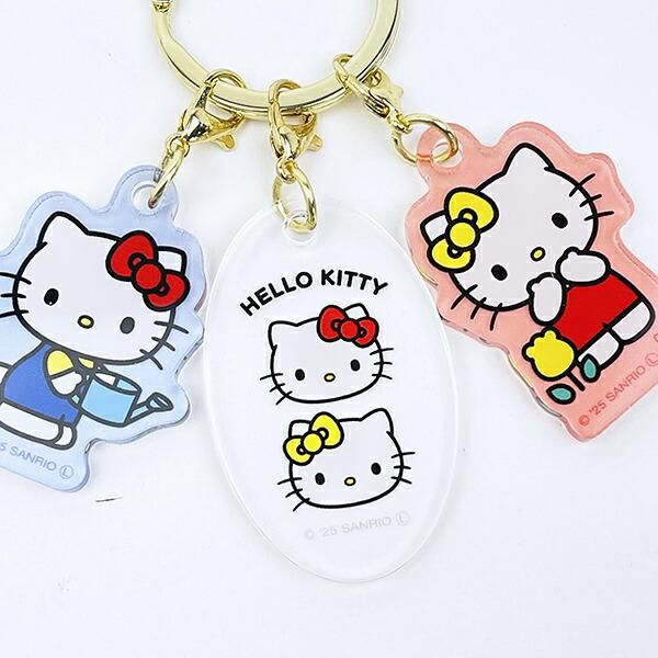 サンリオ vivitix ハローキティ レトロ マスコット チャーム 3点セット