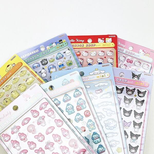 会員様限定】 サンリオ クロミ ボンボンドロップシールミニ 文具