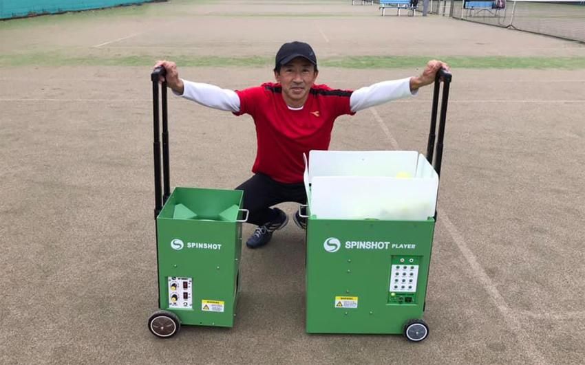 入門機】球出しマシン《スピンショット・ライト（Spinshot Lite