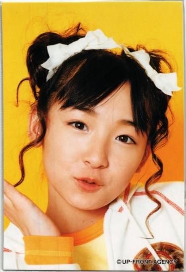 モーニング娘。加護亜依 白の服にドーナッツワンポイント No.63 ピンク