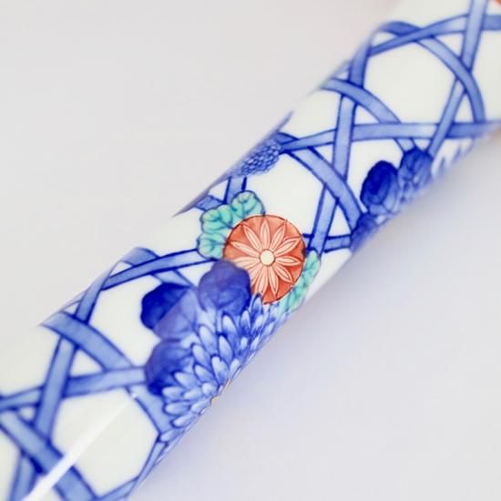 有田焼万華鏡 染錦籠菊（テレイド）（香蘭社） - Arita Onlyone