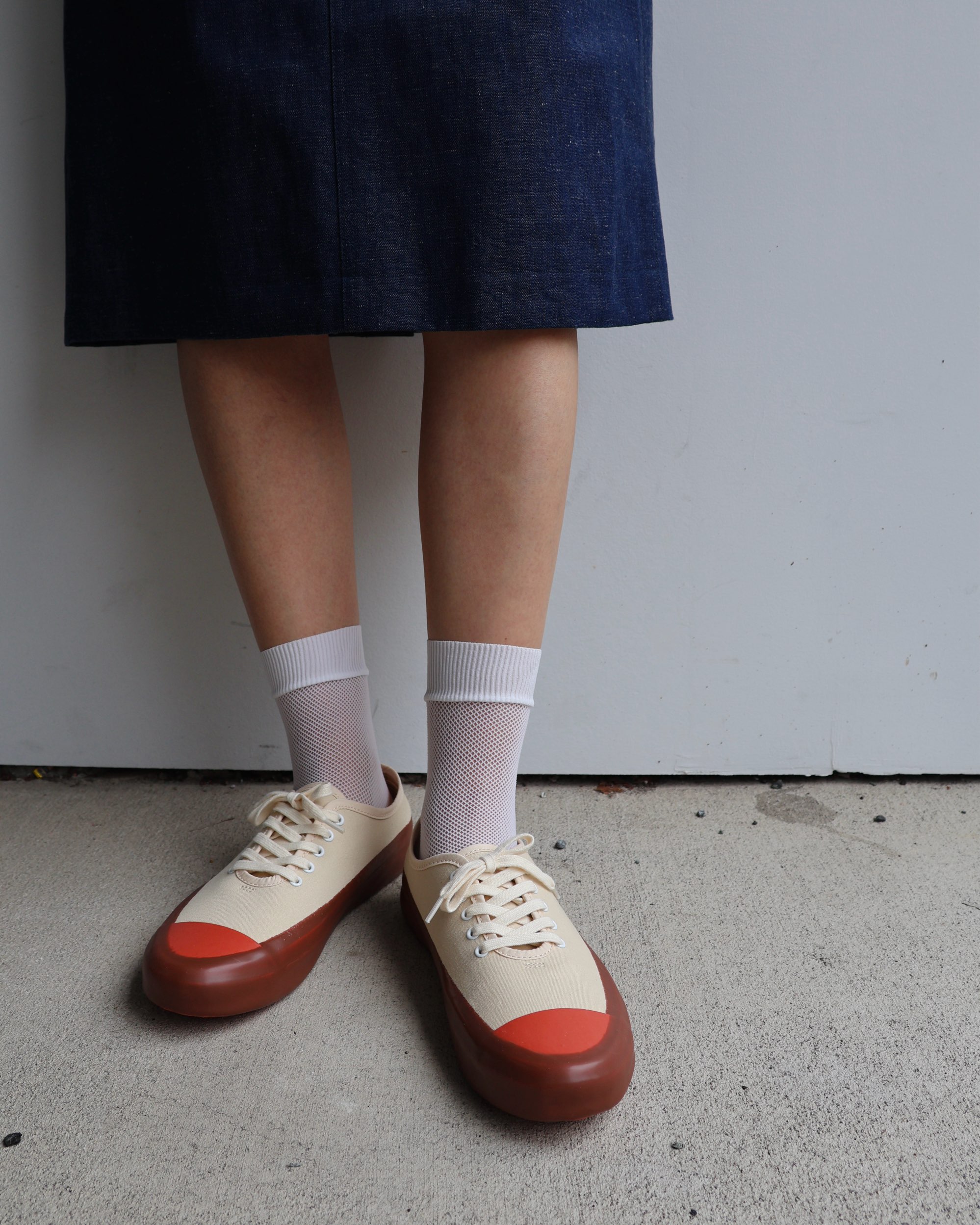 FUMIKA UCHIDA： CANVAS SNEAKERS - BROWN - ORANN ONLINE SHOP