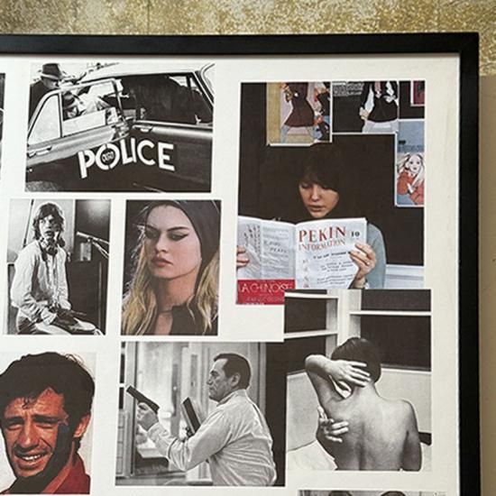 Jean Luc Godard / agnès b. Exhibition Poster - NICK WHITE